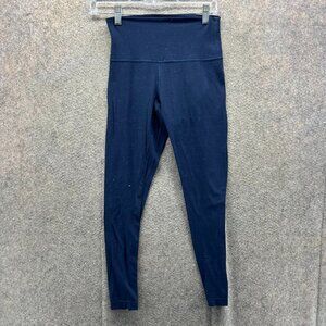 Lululemon Align Leggings Women 4 Navy Blue High Rise Full Length Nulu Yoga Pants